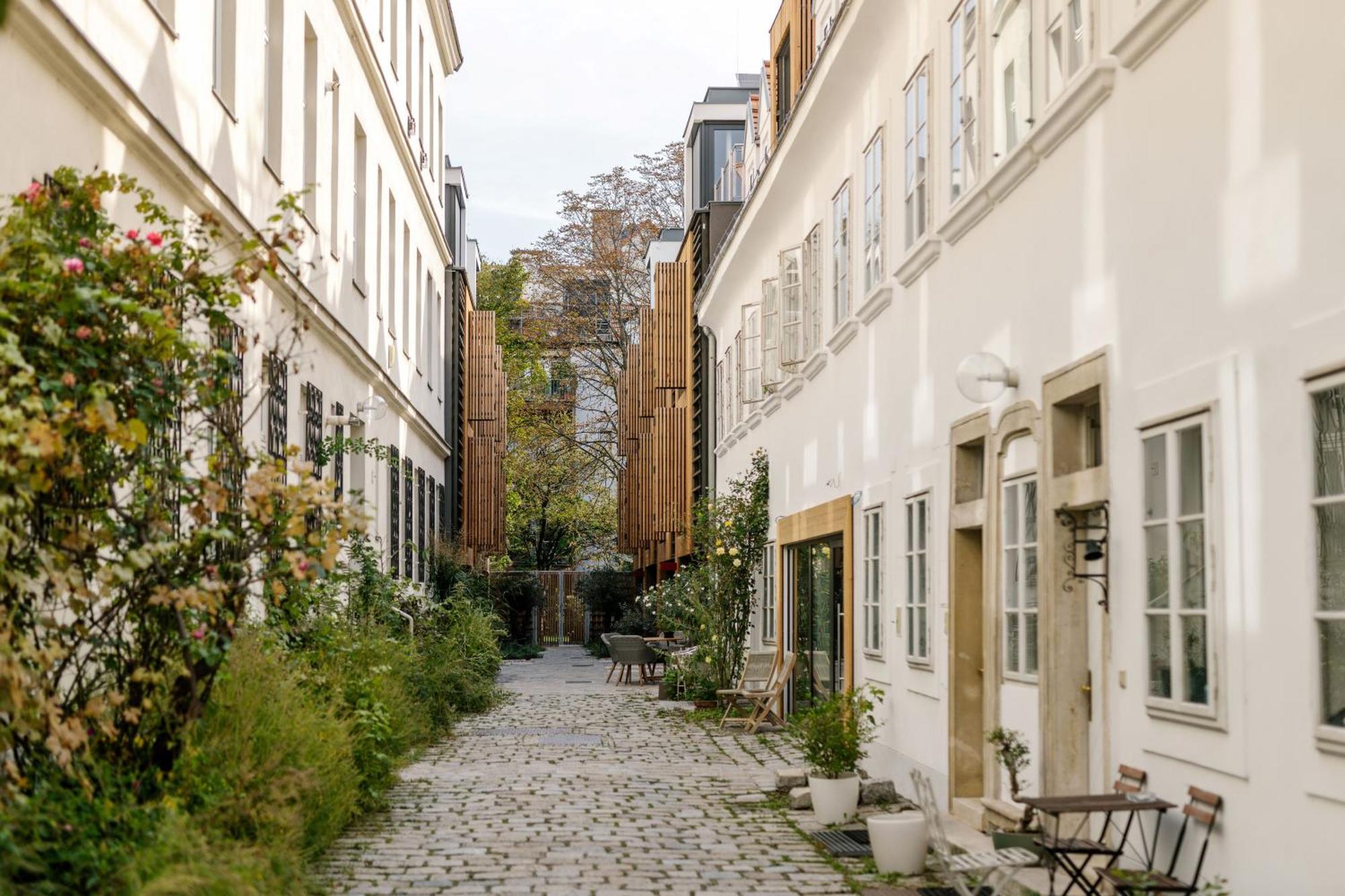 ウィーン Kleines Stadthaus In Toplageヴィラ エクステリア 写真